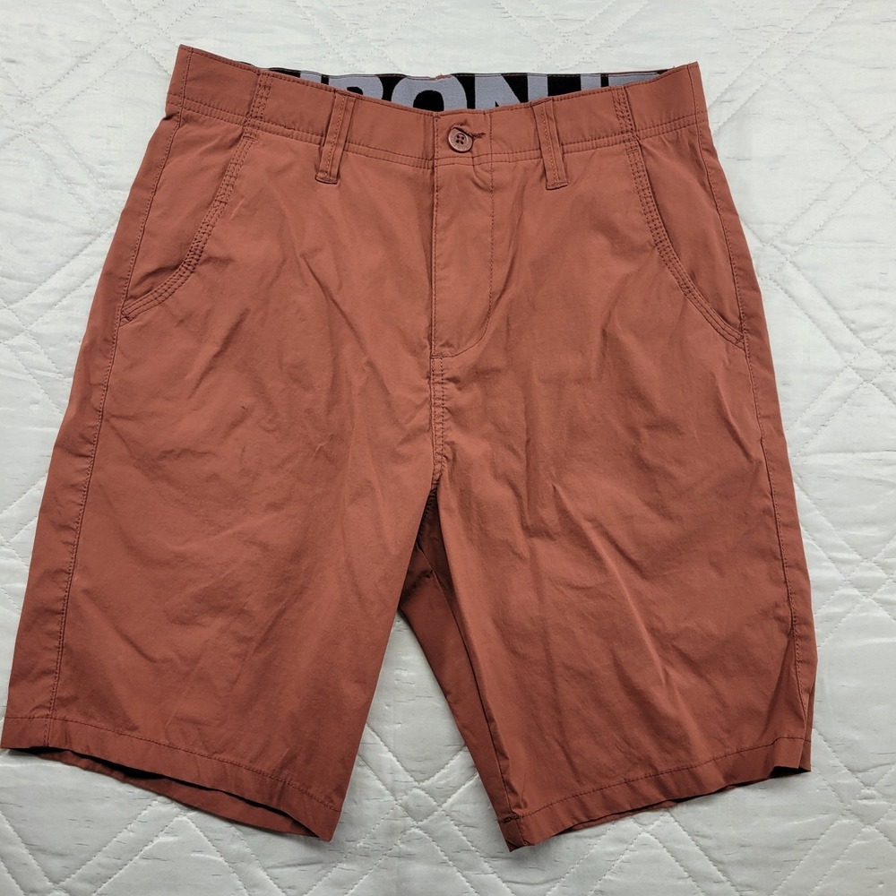 IRON rust colored performance shorts size 30